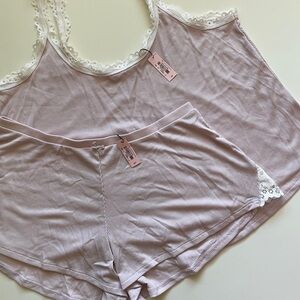 Victoria's Secret Pale Pink Pajama Set
